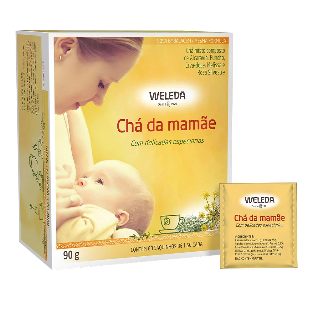 Chá para Amamentação Weleda Chá da Mamãe
