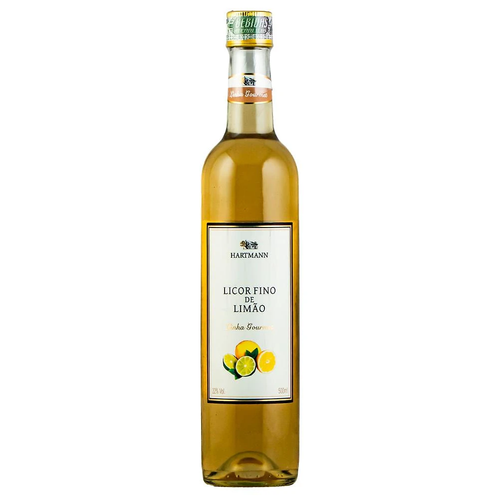 Licor fino de limão hartmann 500ml