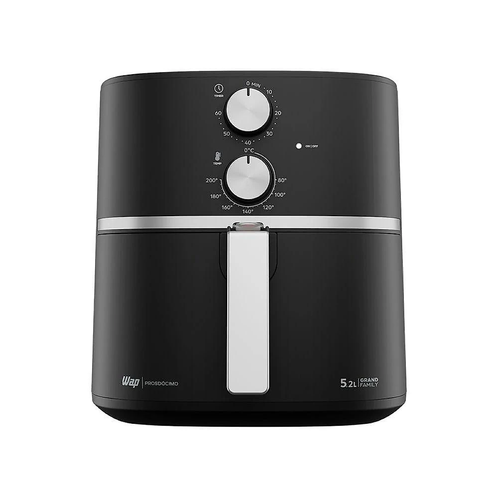 Fritadeira sem Óleo Air Fryer WAP WAFG2S 5,2L 1500W Preto 110V