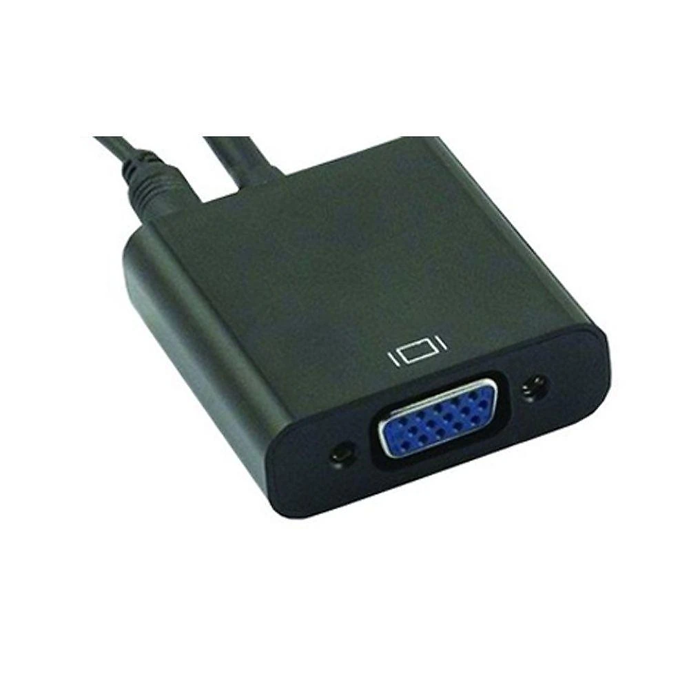Cabo Conversor HDMI para VGA com Áudio P2 1080P Preto Grupo MXT