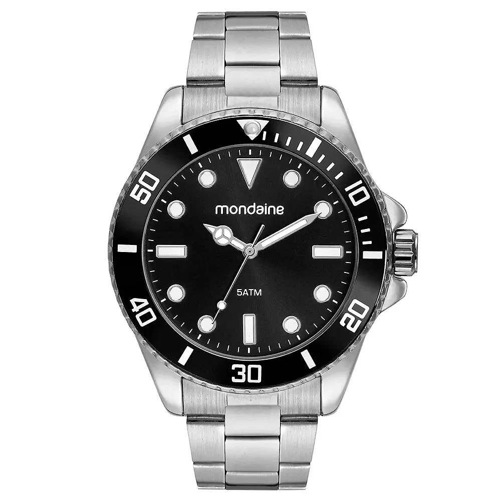 Relógio Mondaine 32549G0MVNE1 Masculino 42mm Aço Inox