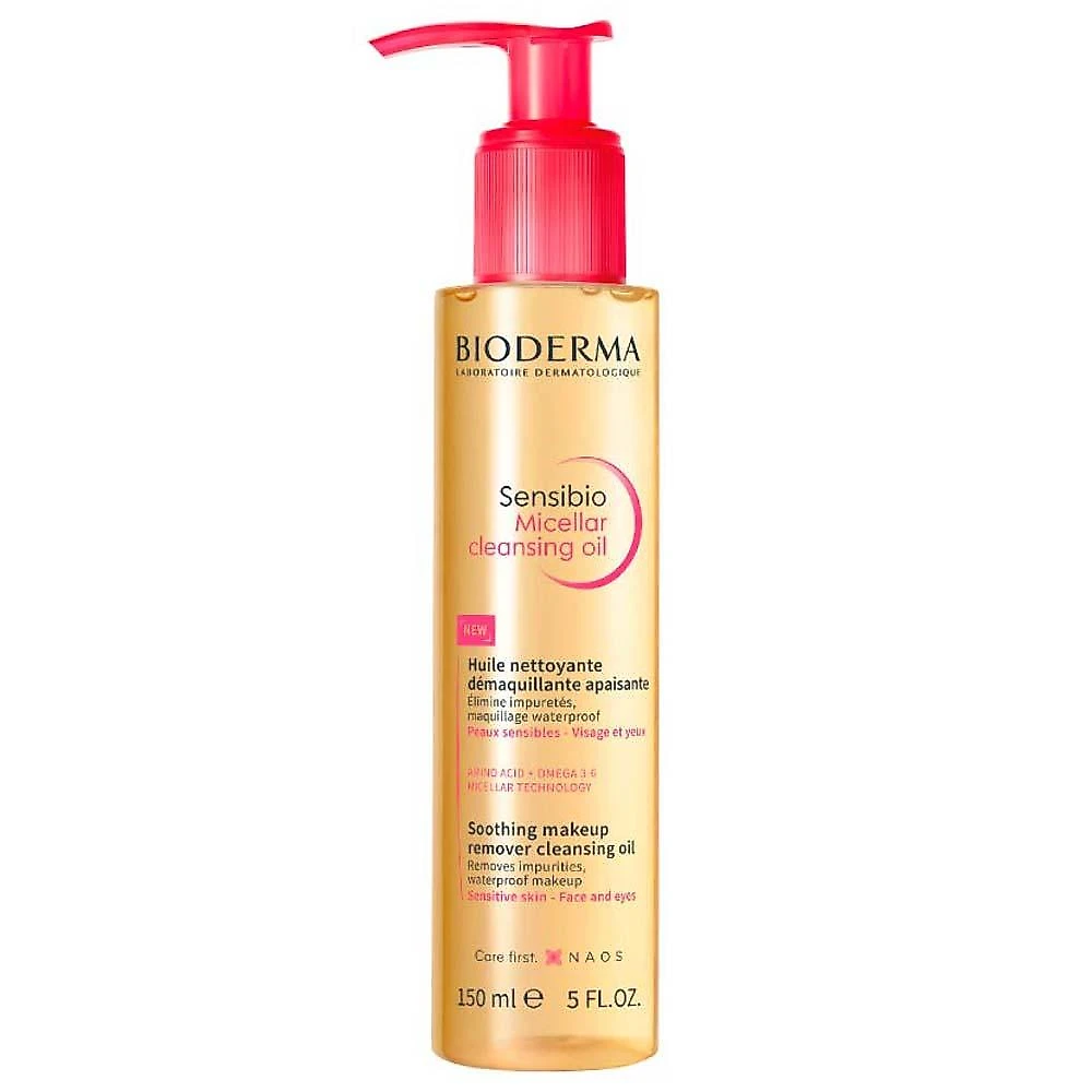 Óleo micellar demaquilante bioderma - sensibio micellar cleansing oil 150ml