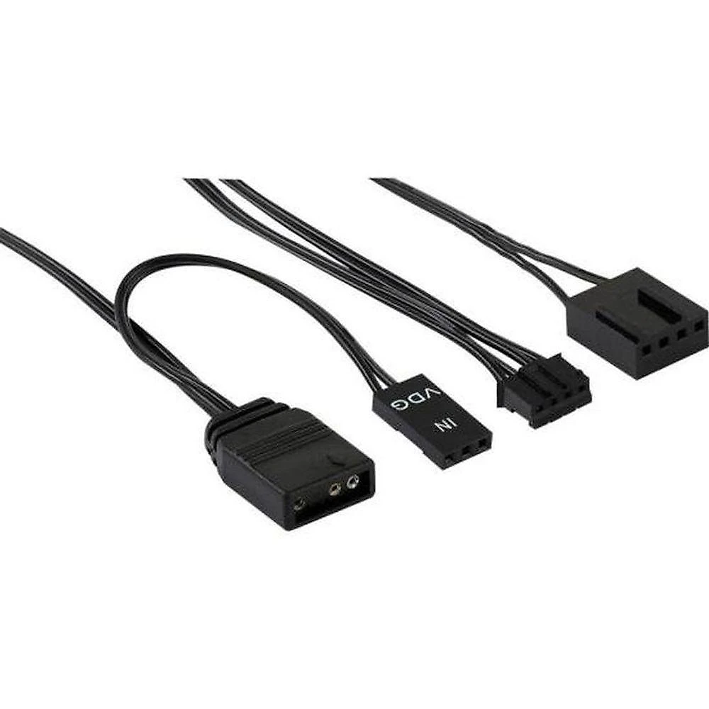 Kit Com 3 Coolers Aerocool Duo 12 Pro Argb + Hub + Controle