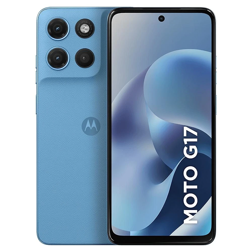 Smartphone Motorola G17 XT2623, 256 GB - Azul
