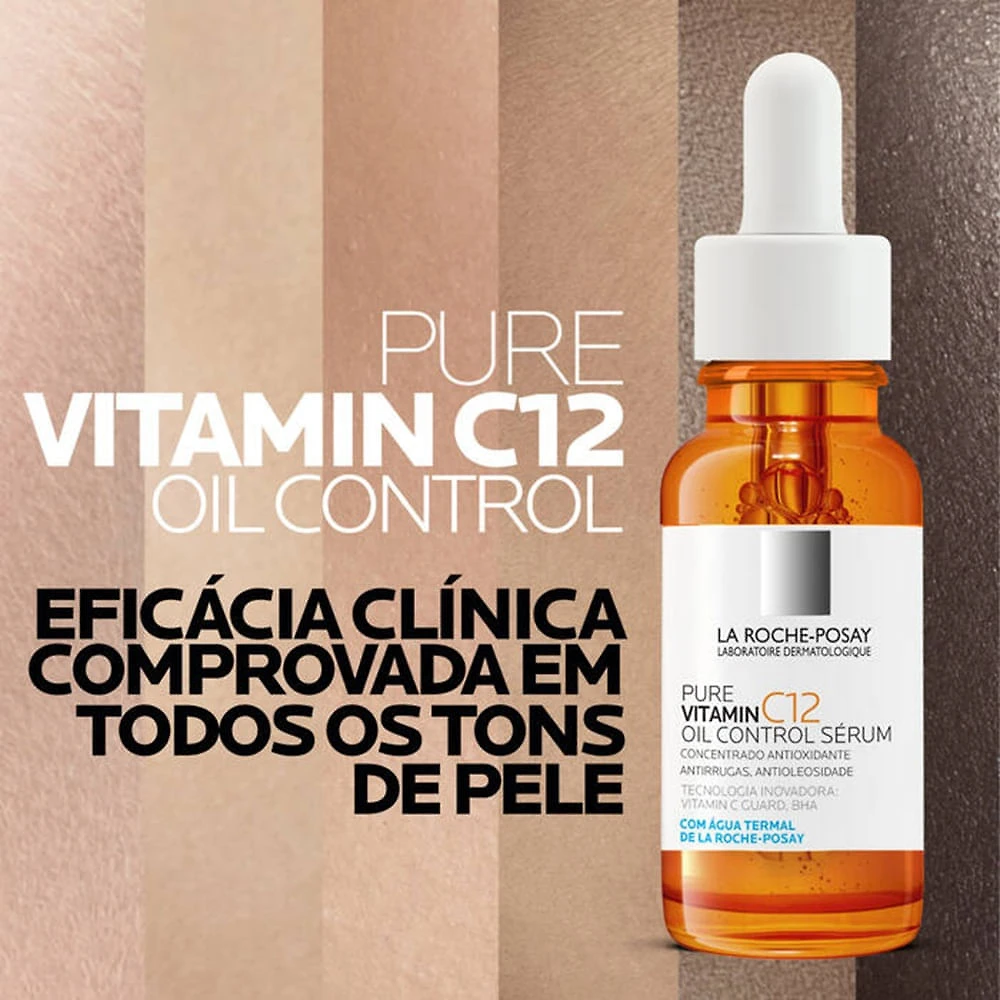 Sérum La Roche Posay Pure Vitamin C12 Oil Control 30ml