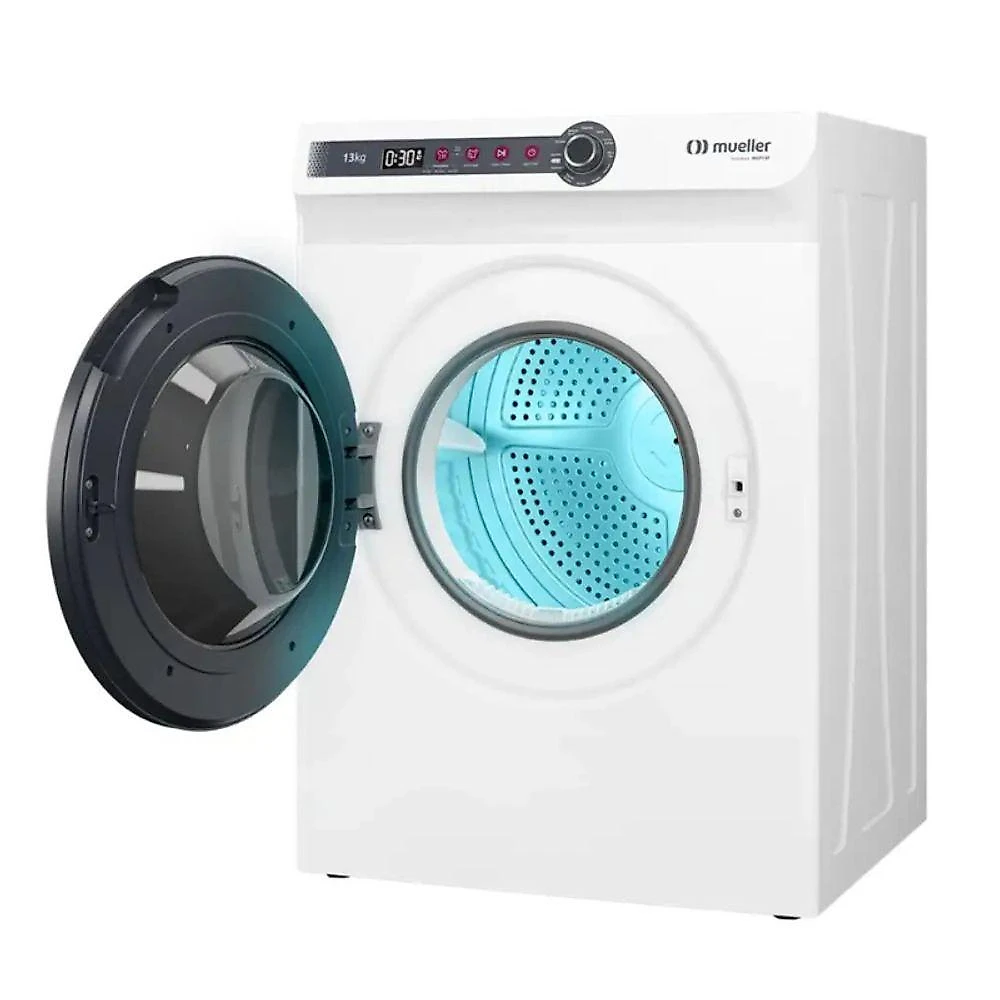 Secadora de Roupa Piso Mueller 13KG com Sensor de Umidade MSP13F Branco 220V