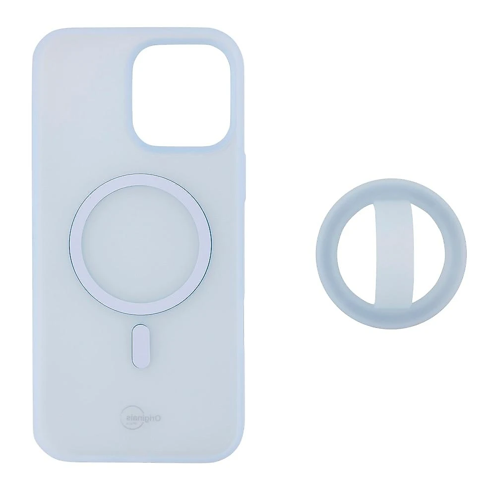 Capa iPhone 16 Pro Max, Originais iPlace, Ring Azul