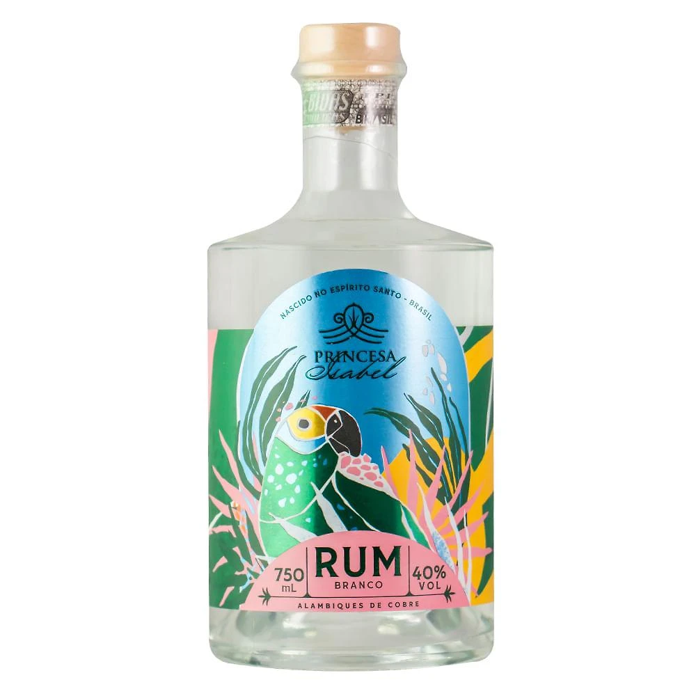 Rum branco princesa isabel 750ml