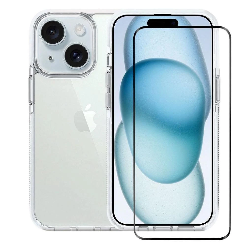 Kit Capa Anti-slip E Película Ultra Safe Para Iphone 15 - Gshield