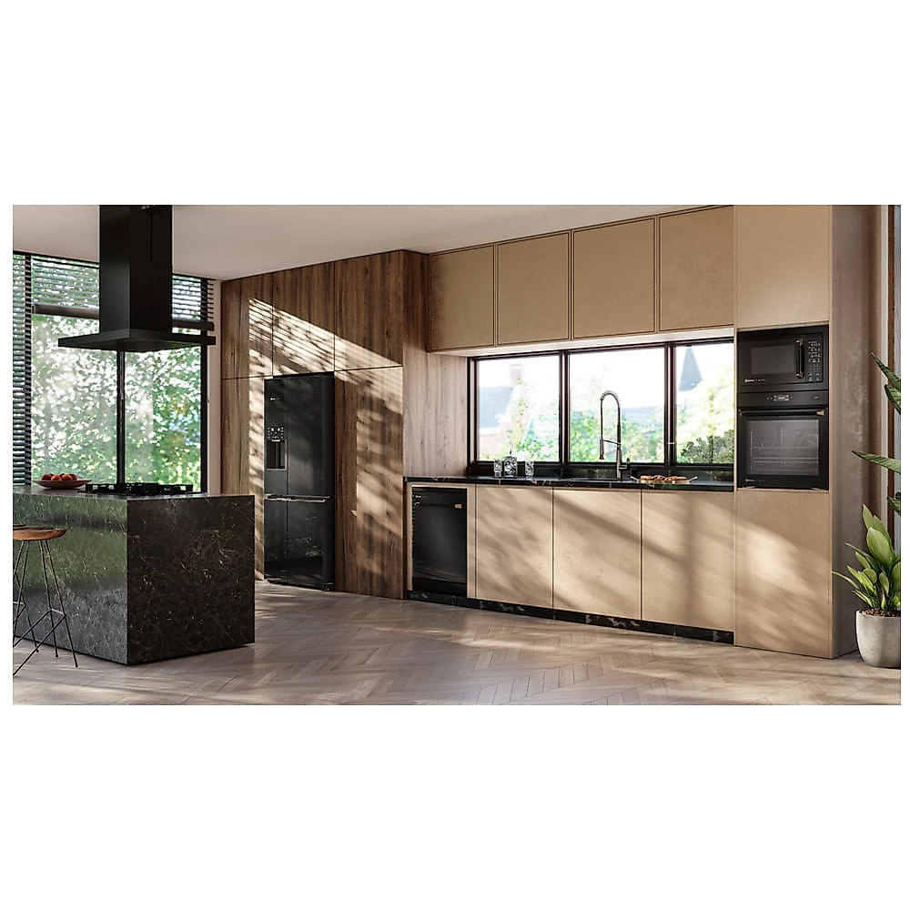 Refrigerador French Door Pro Series Electrolux de 04 Portas Frost Free com 541 Litros FlexiSpace Black - IQ8IB 110
