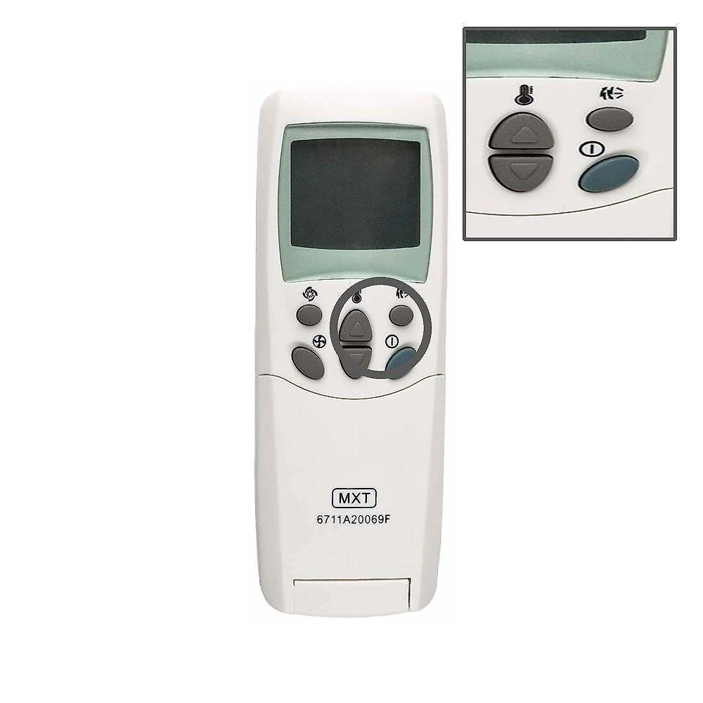 Controle Remoto Mxt 01096 Para Ar Condicionado Lg 6711a20069f