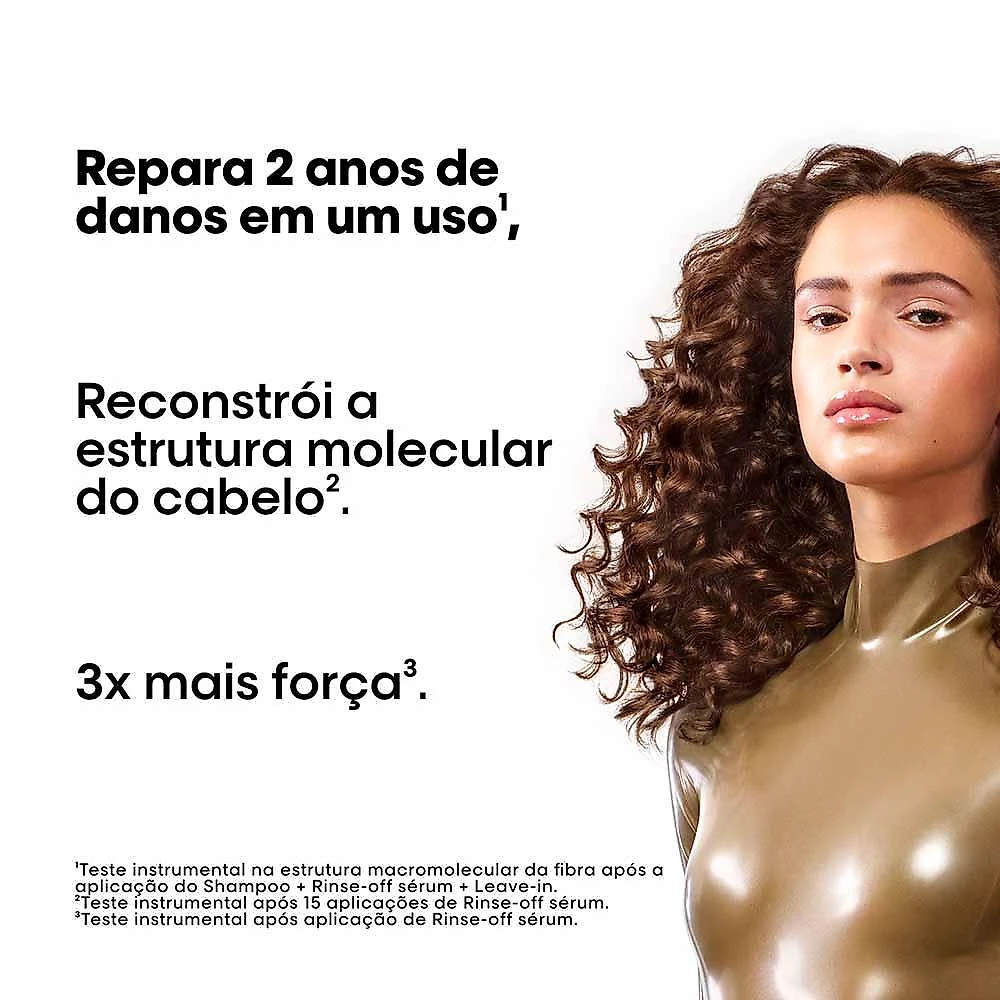 L'oréal professionnel absolut repair molecular sérum com enxágue 250ml