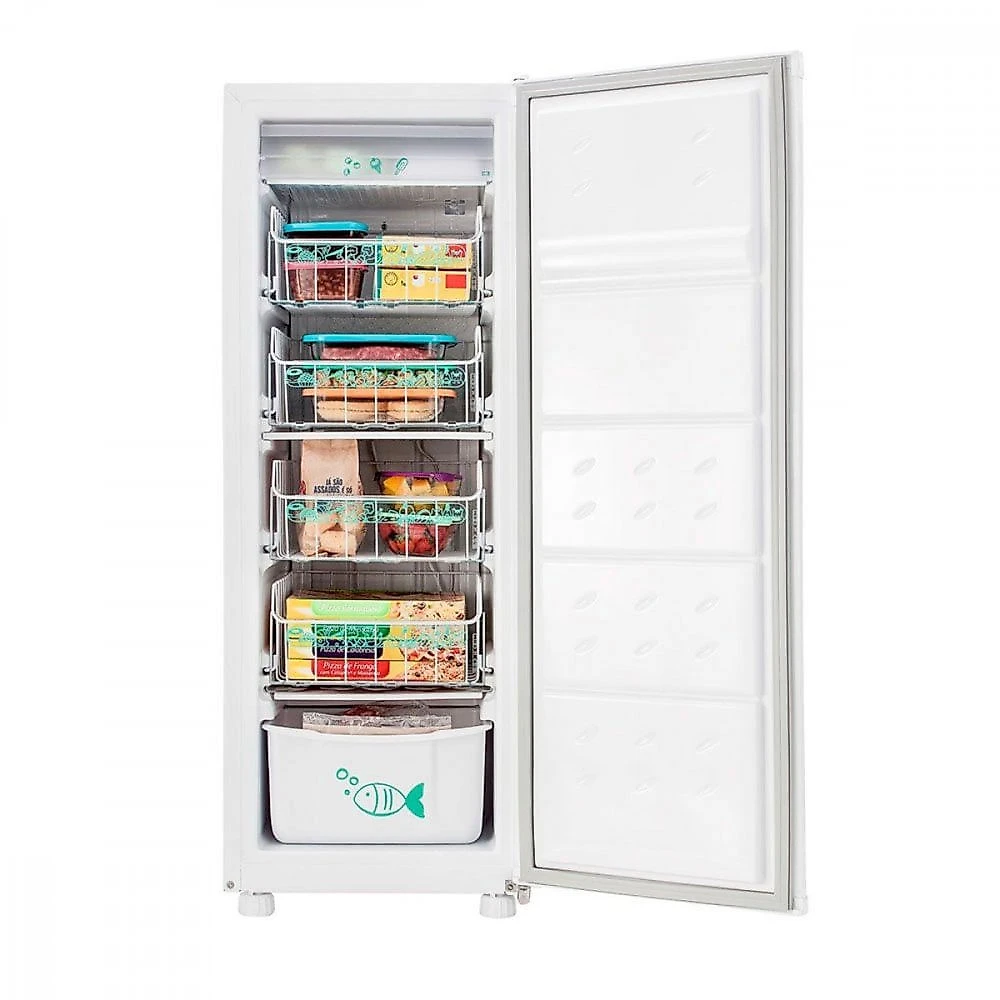 Freezer Vertical Degelo Manual Consul 1 Porta 121 Litros CVU18GBBNA Branco