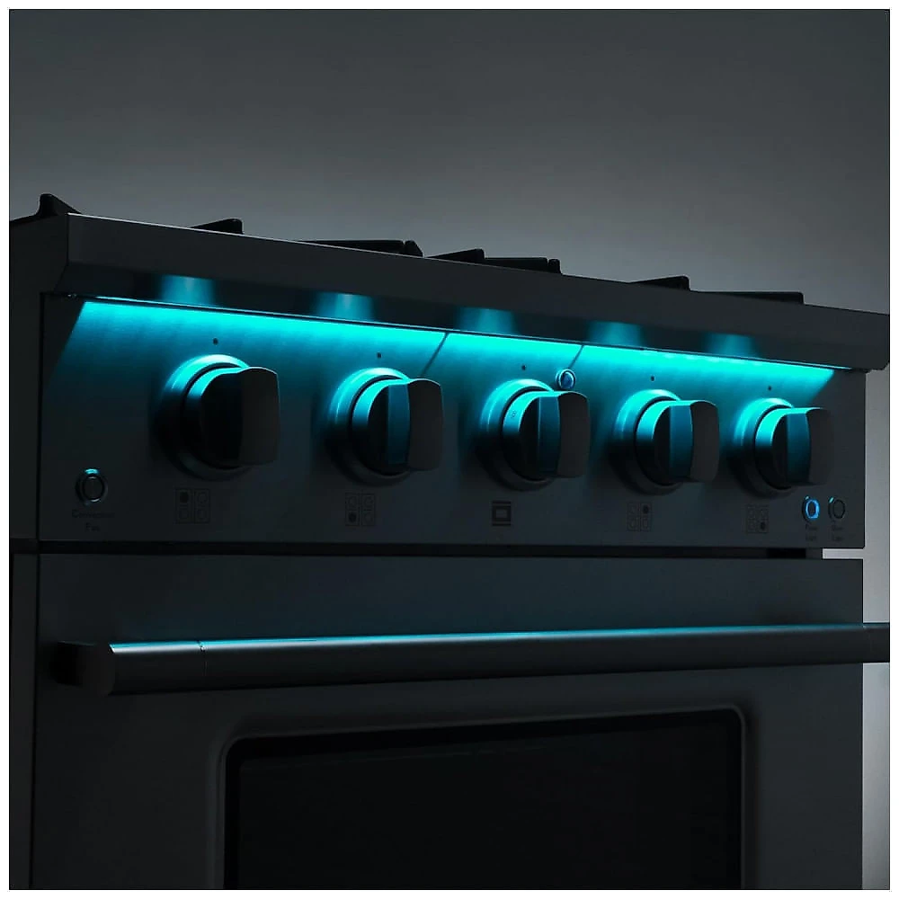 Fogão 4 bocas 76cm Cosmo inox Vista forno a gás 99L convecção 110V