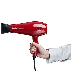 Secador de Cabelos GA.MA Italy Lichia Ceramic Íon Motor AC Profissional 2100W - Vermelho 110V
