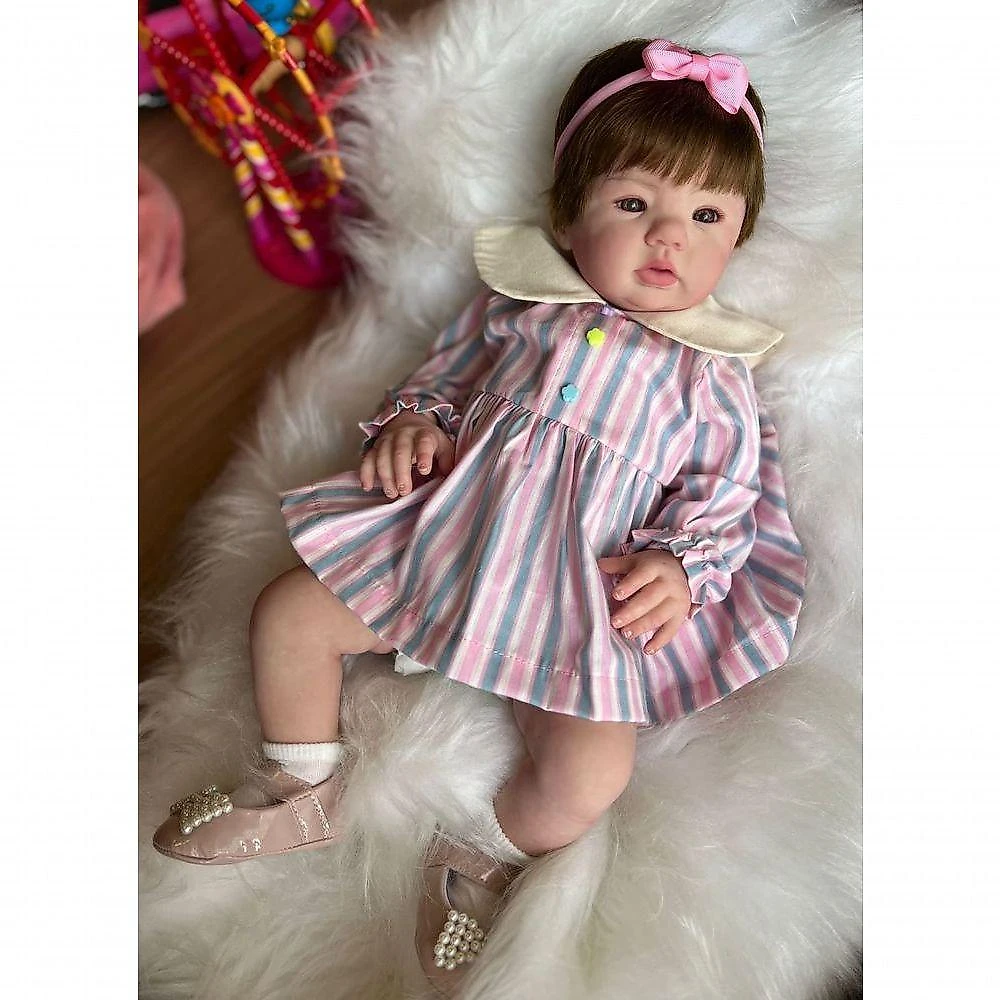 Bebê Reborn Elisa - Kit Simples Corpo Do Bebê Vinil