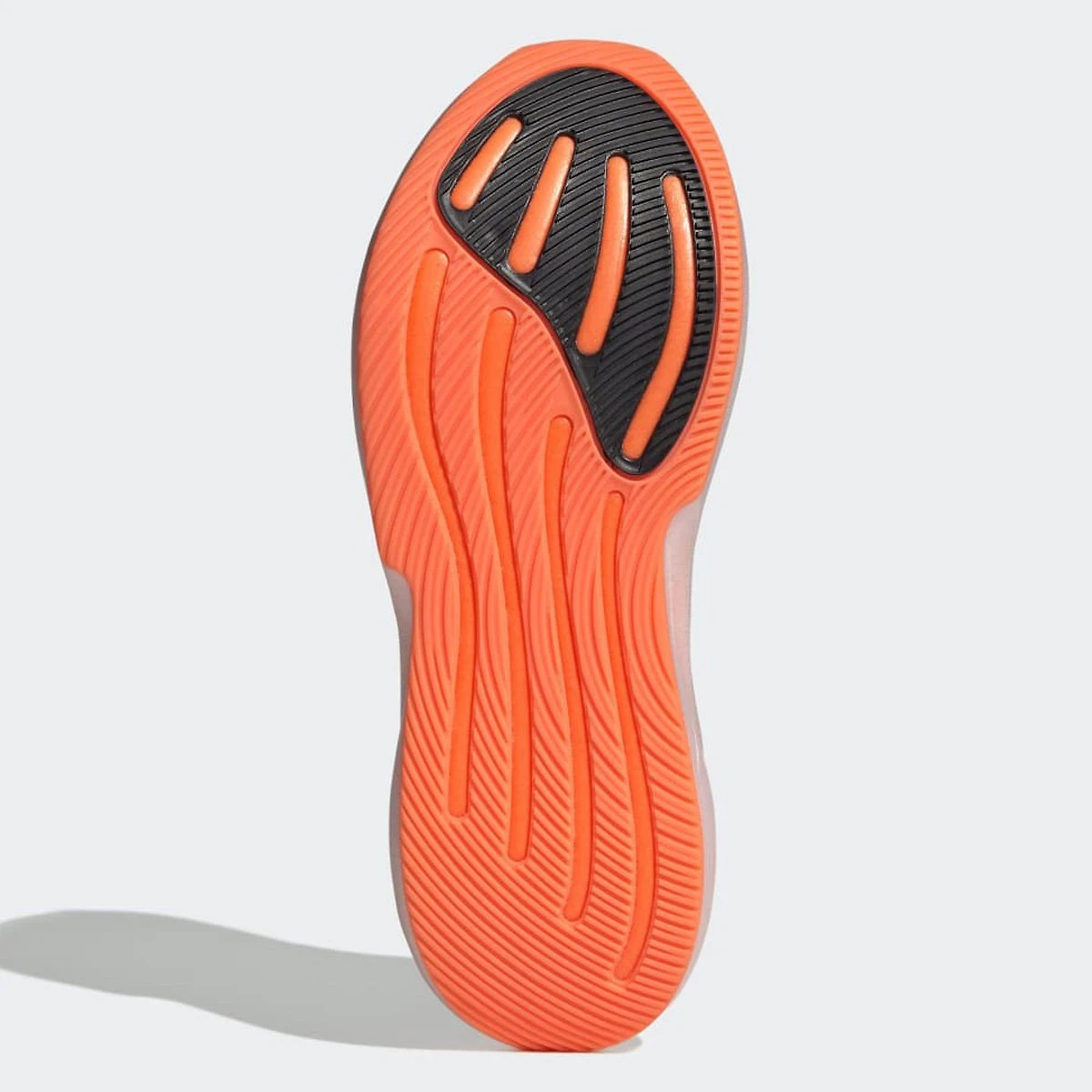 Miniatura Tênis Adidas Supernova Glide Masculino Preto+Laranja - 38