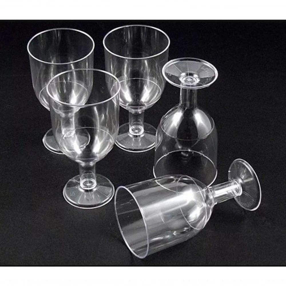 Mini Taça Pit 055 Acrílico Cristal 50ML Kit 250 Unidades Transparente Higipack