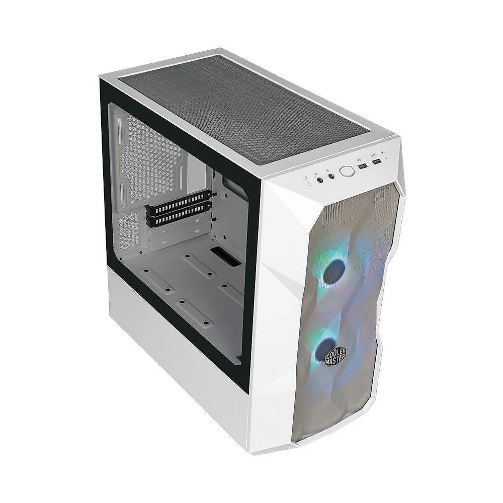 Gabinete Td300 Mesh - Mini Tower - Lateral De Vidro Temperado - Branco - Td300-wgnn-s00