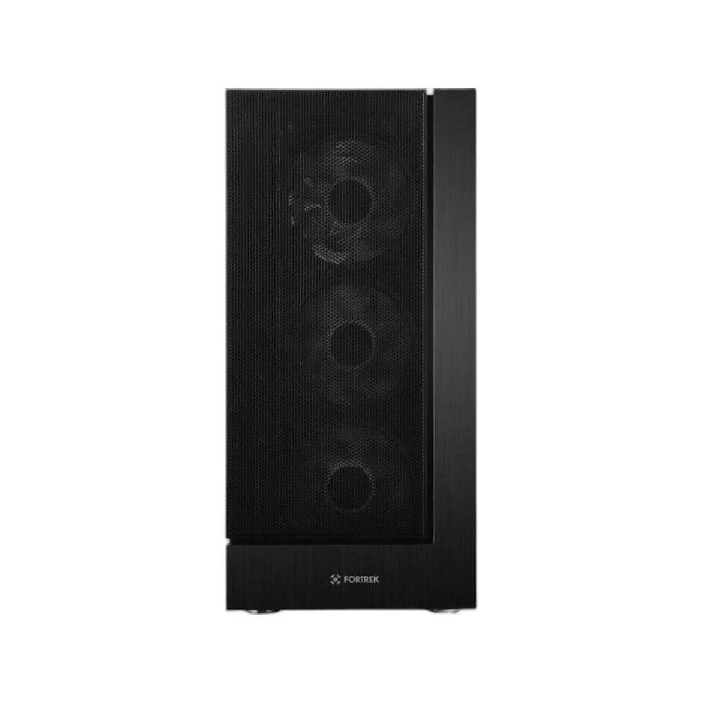 Gabinete Gamer Fortrek Cruiser Mid Tower RGB Preto com 3 Fans