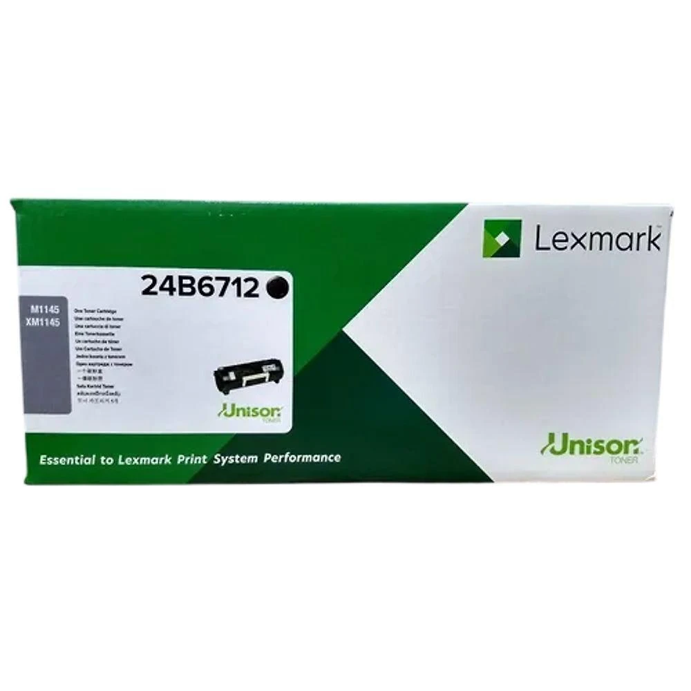 Toner Lexmark 24B6712 Preto Original 16.000 Páginas MX710 MX810
