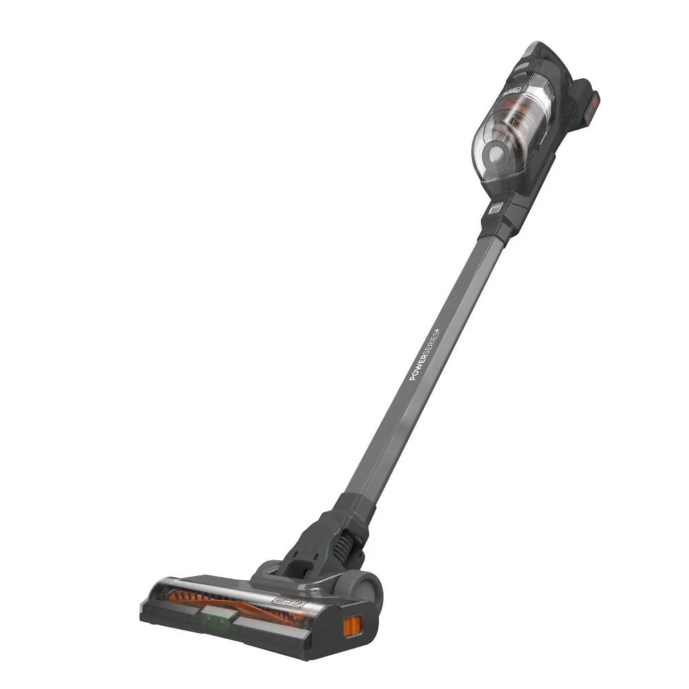 Aspirador de pó vertical e portátil sem fio black+decker bhfea18d1-br 20v preto e cinza bivolt