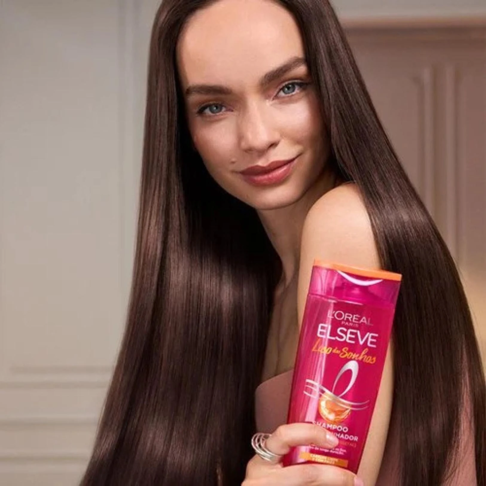 Kit Novo Liso Dos Sonhos Loreal Elseve Mascara Creme Pentear