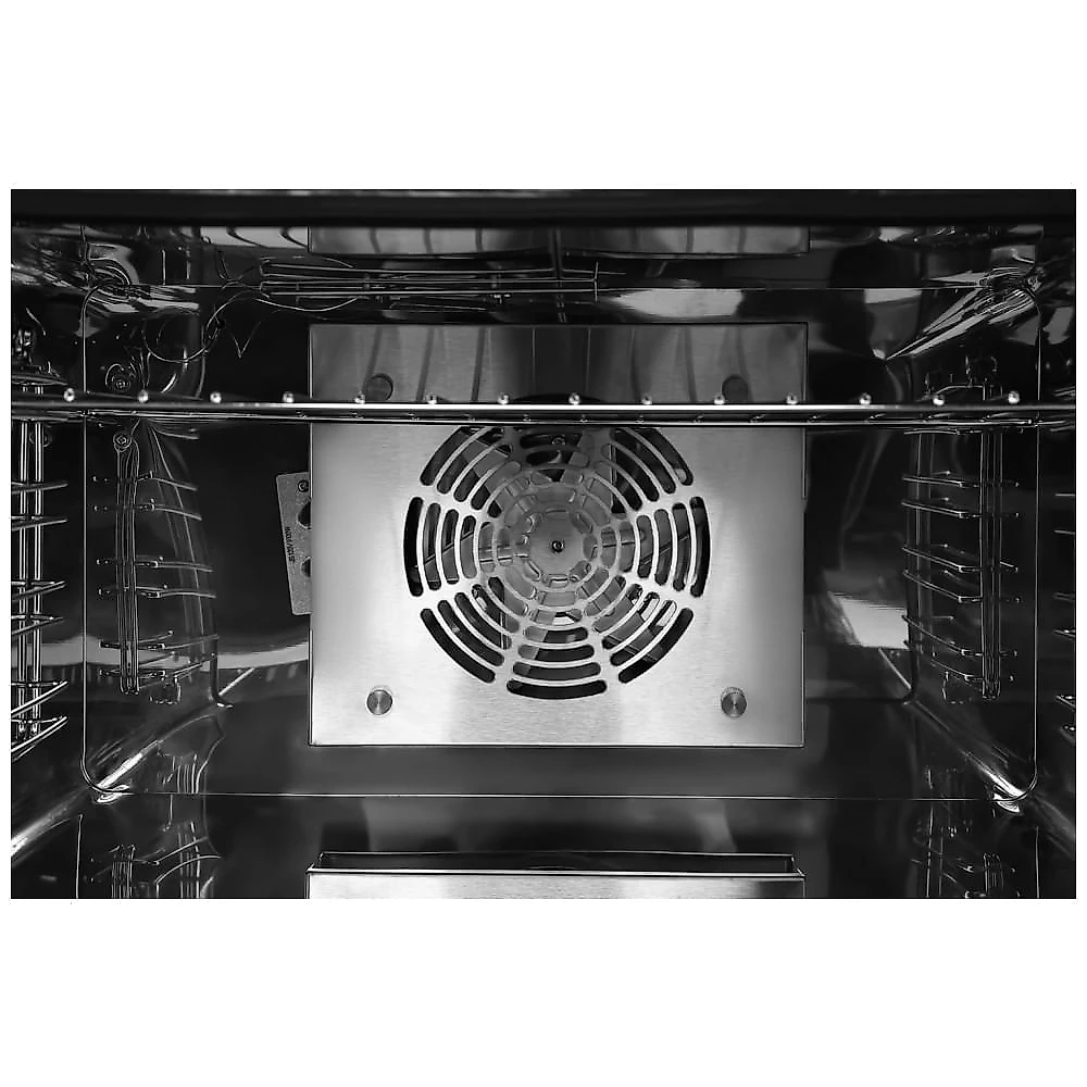Forno de Convecção Comercial KoolMore para Bancada com 4 Prateleiras e 1600W de Potência em Aço Inoxidável