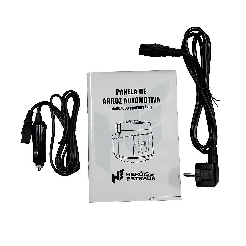 Panela Elétrica De Arroz 2 Litros Automotiva 12/24v 220V