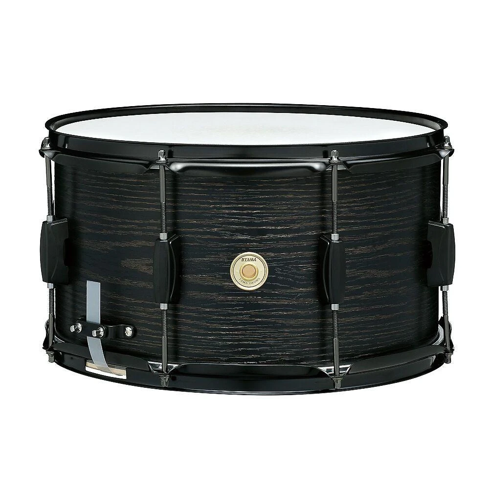 Caixa para Bateria Woodworks WP148BK-BOW 14x08 Black Oak Wrap Tama Drums