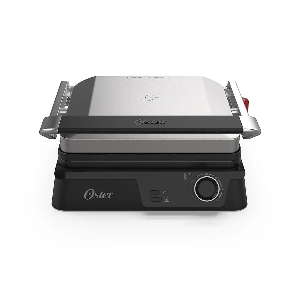 Grill Elétrico Multiuso Inox Oster 2 Em 1 110V