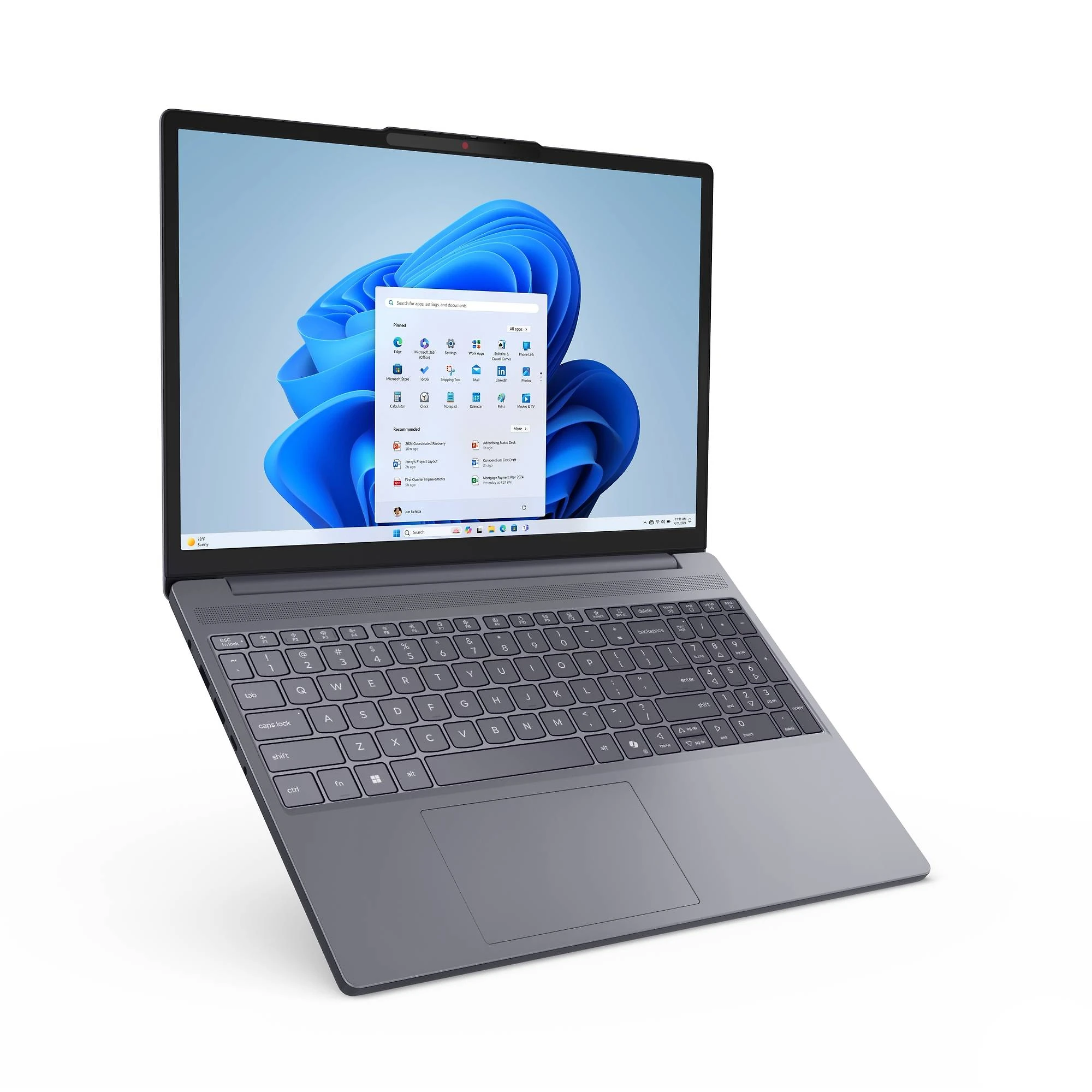Notebook Lenovo IdeaPad Slim 3 15IRH10 Intel Core i5-13420H 16GB 512GB SSD Windows 11 15.3" - 83NS0001BR Luna Grey