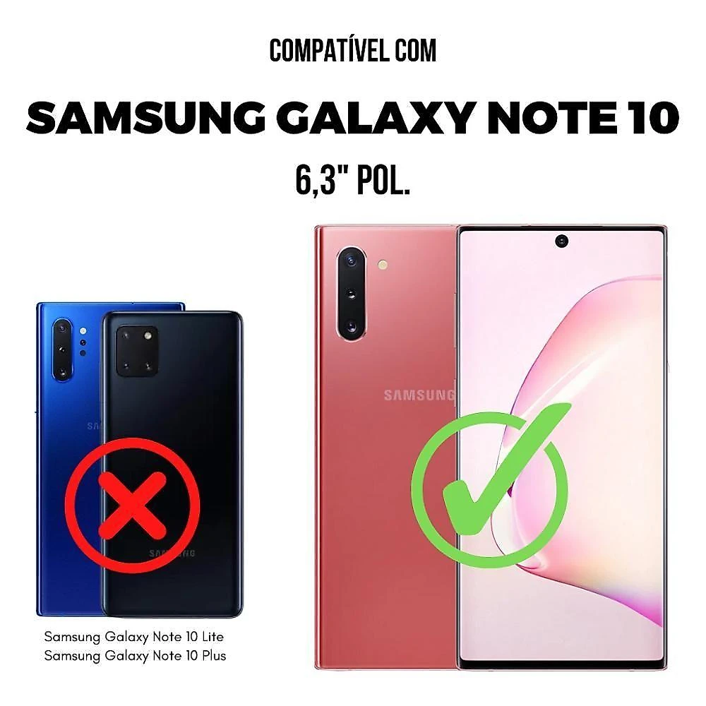 Película Para Samsung Galaxy Note 10 - Frente E Verso - Full Body Armor 360° - Gshield