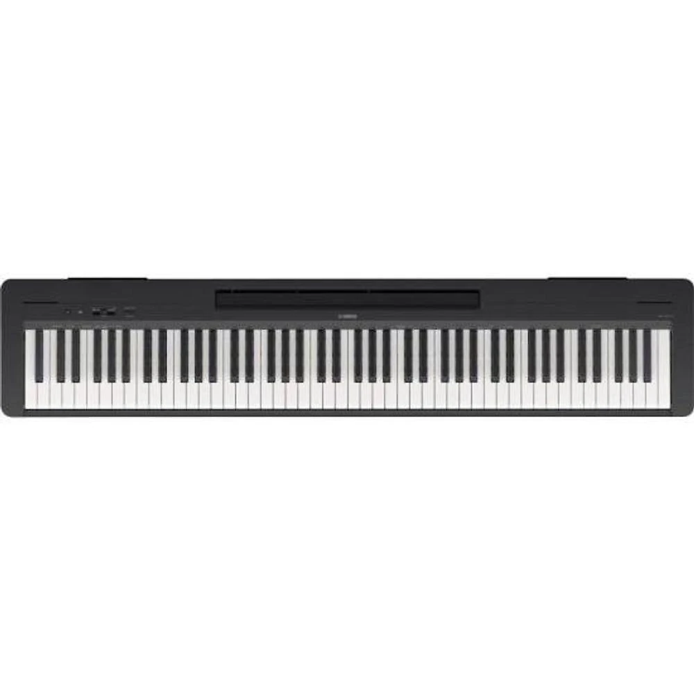 Piano Digital P145 com Teclado GHC 88 Teclas e Som CFIIIS com Ressonância Preto Yamaha