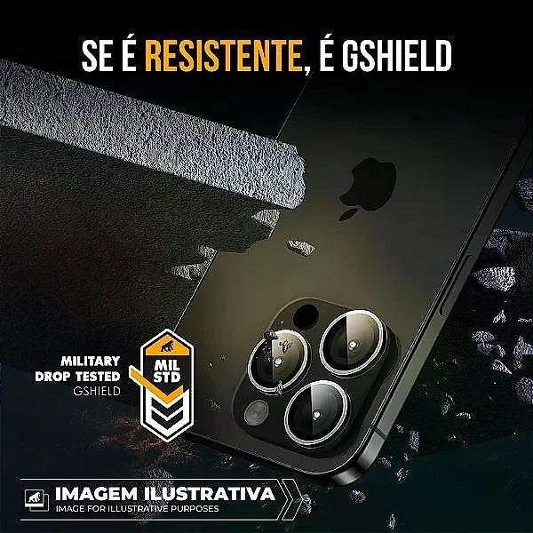 Kit Full Protection para iPhone Air - Película de Vidro + Protetor de Lente 9H - Gshield