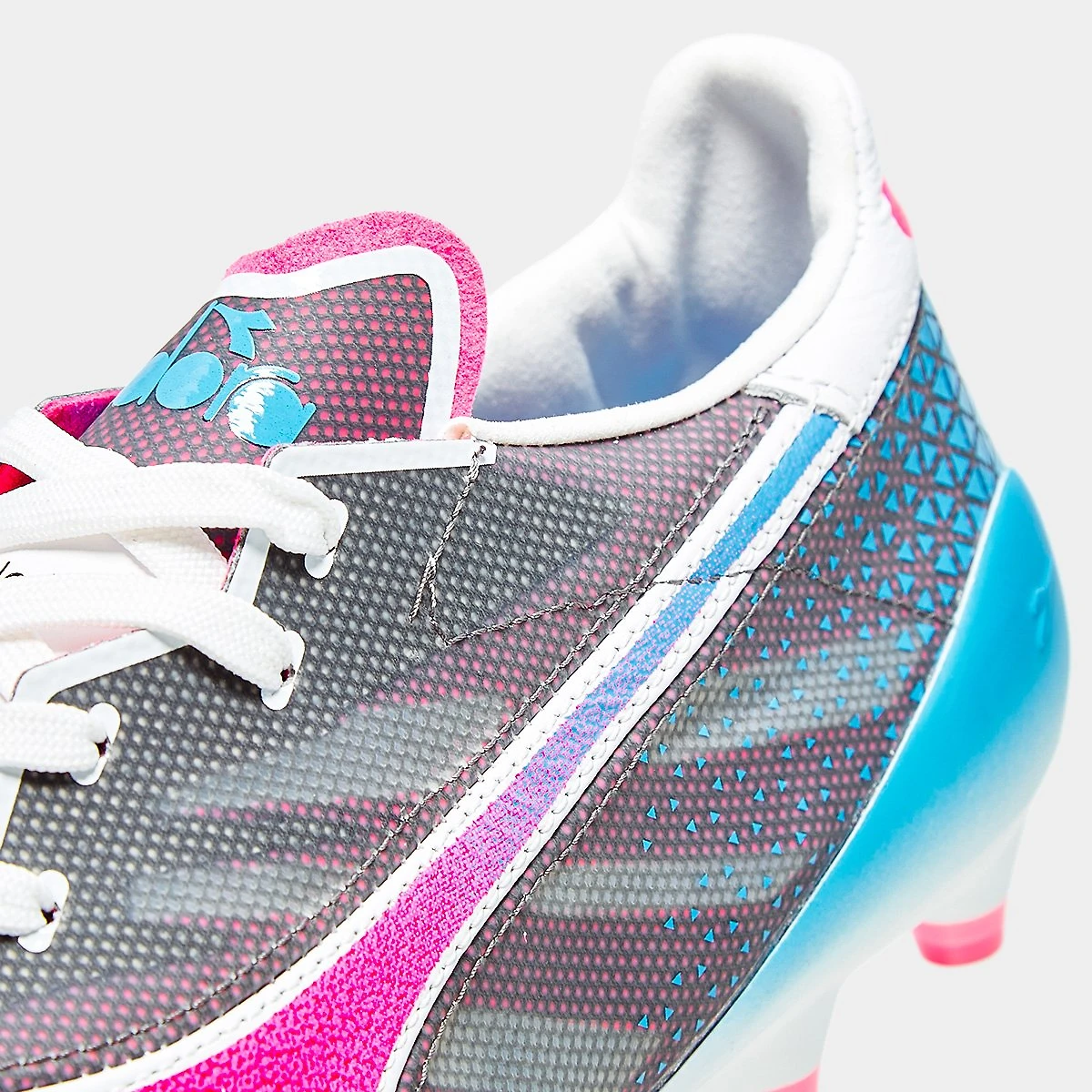 Chuteira Campo Diadora Brasil Elite Veloce Gr Ita Lpx Unissex Branco+Azul - 38