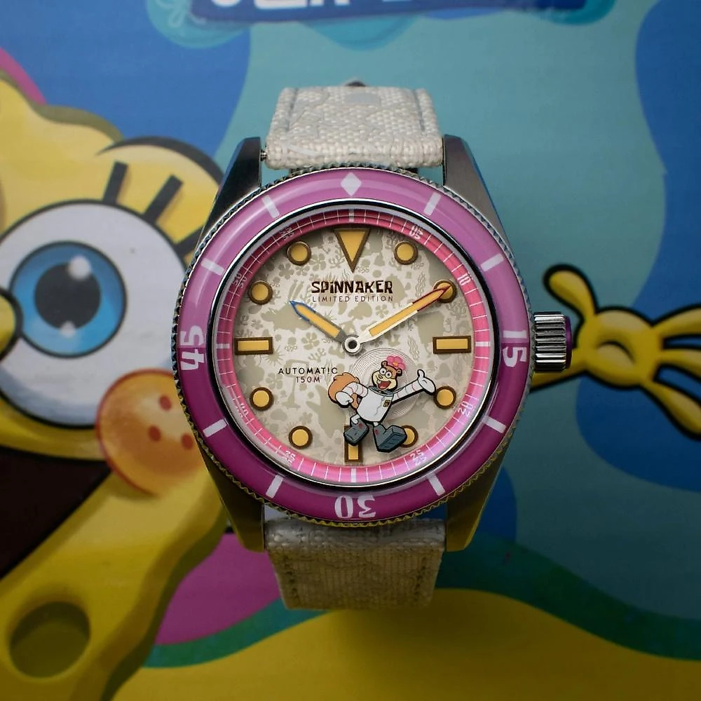 Relógio Spinnaker Fleuss Bob Esponja Sandy White Frenemies Limited Edition SP-5160-03