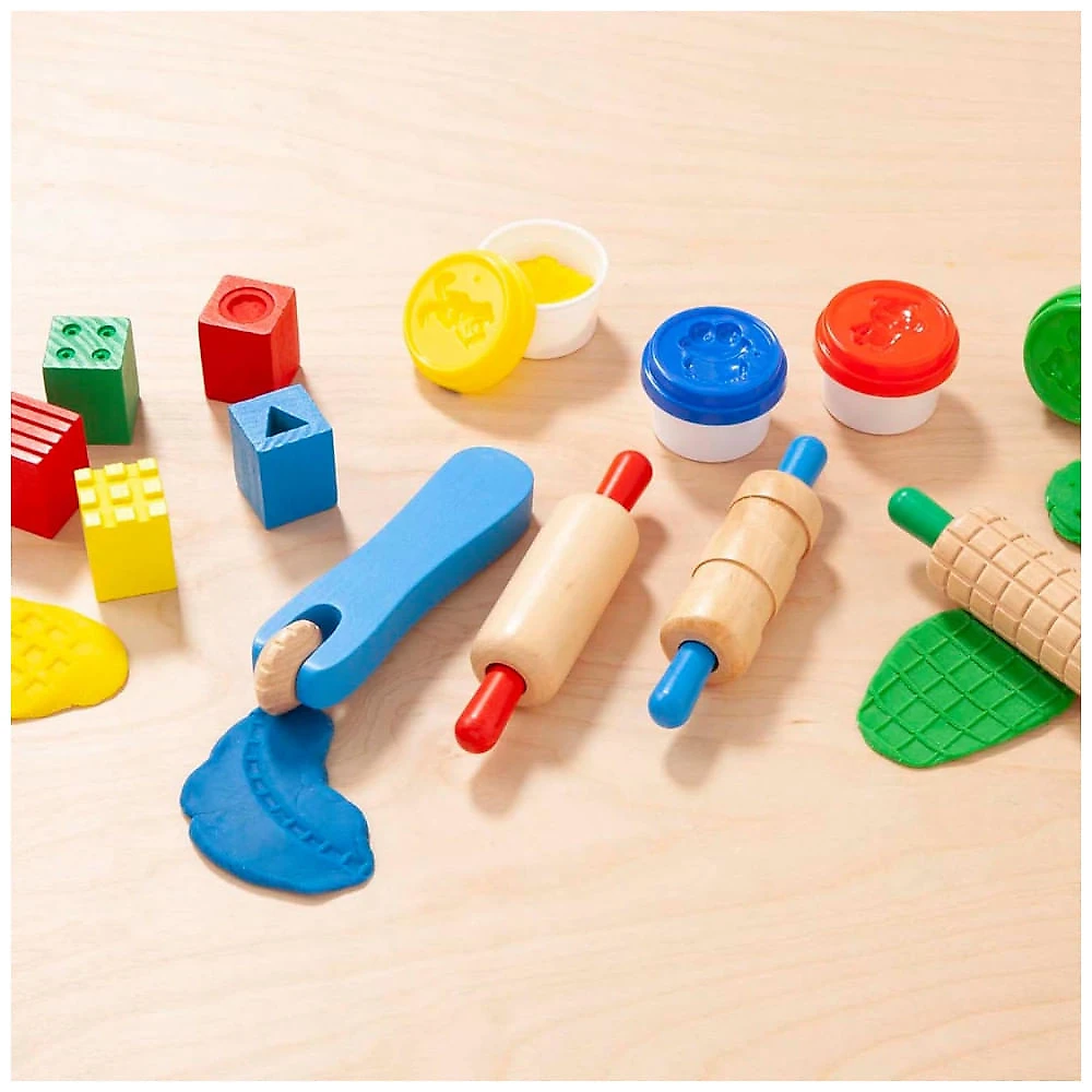 Kit Atividades de Argila Infantil com Ferramentas de Escultura e 4 Potes de Massa de Modelar para Crianças Acima de 3 ...