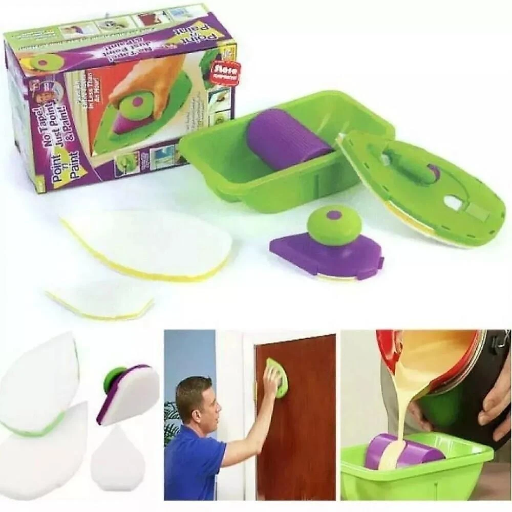 Kit de Rolo de Pintura Mágico Anti Respingo Automático Profissional Yeet webcontinental-7898682465889