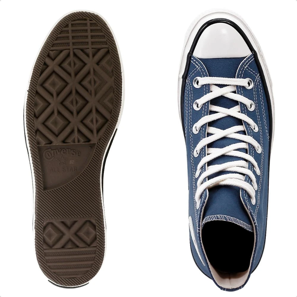 Miniatura Tênis Converse Chuck 70 Vintage All Star + 3 Pares de Meias Marinho / Branco - 33