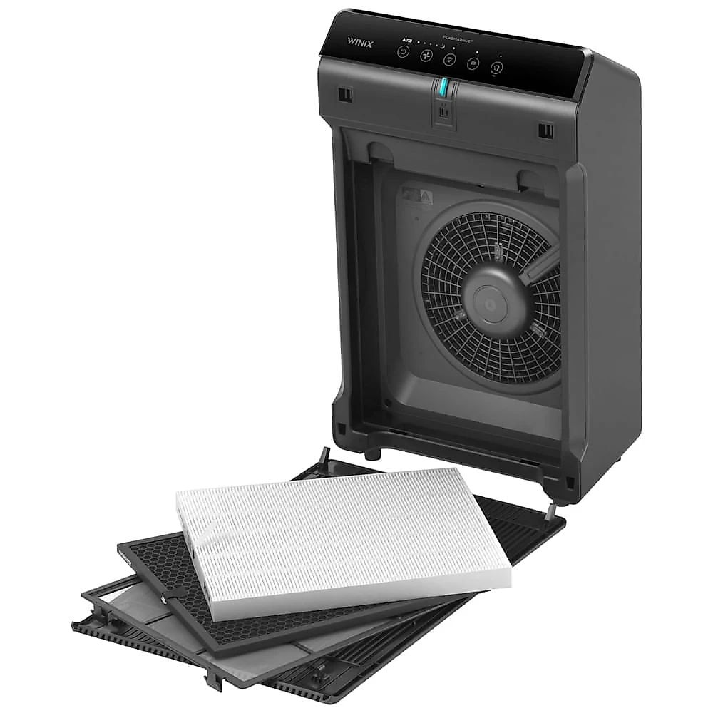 Purificador de Ar WINIX 5510: Limpeza Eficiente para Ambientes Grandes de até 175 m² em 1 Hora, Filtro True HEPA e Modo Silencioso