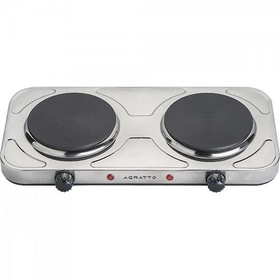 Fogão elétrico de mesa agratto fm02 cinza 220v
