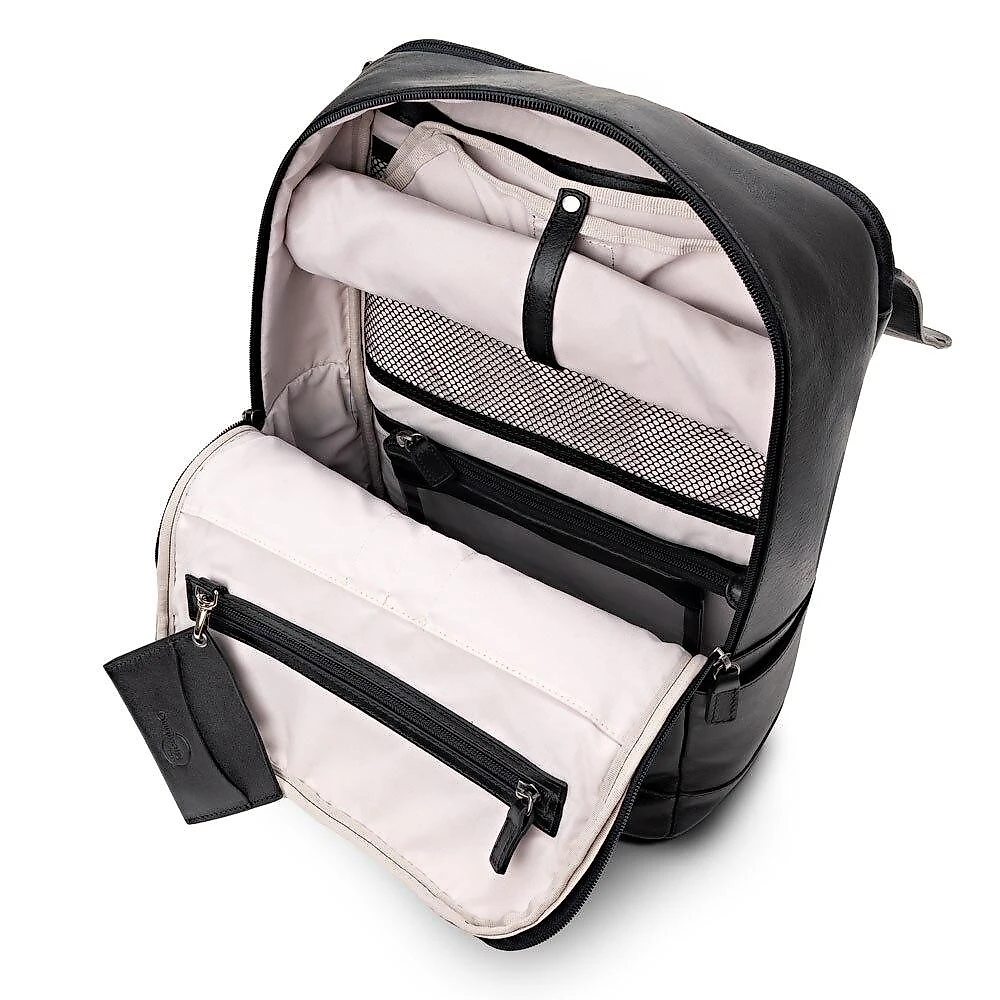 Mochila de Couro Pampas Côrtes, Originais iPlace, Preta