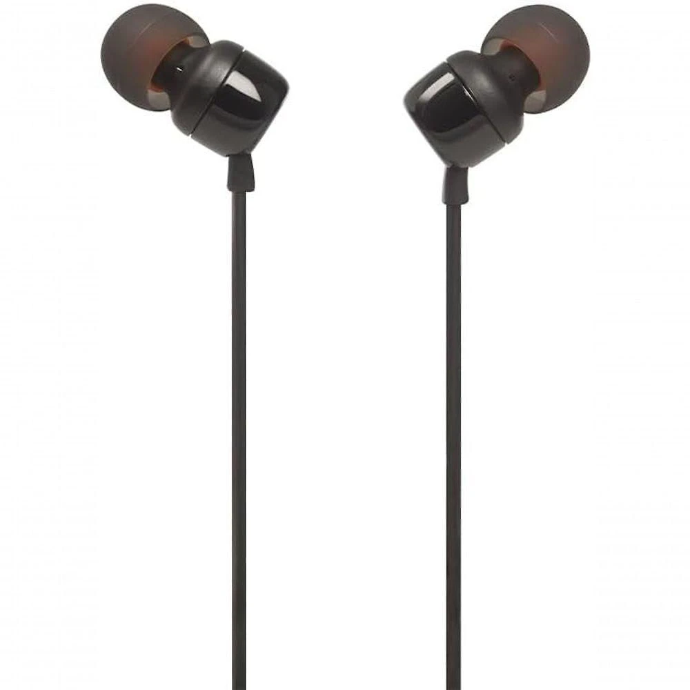 Fone de Ouvido In-ear JBL TUNE 110 com Microfone JBL Pure Bass P2 3,5MM Preto
