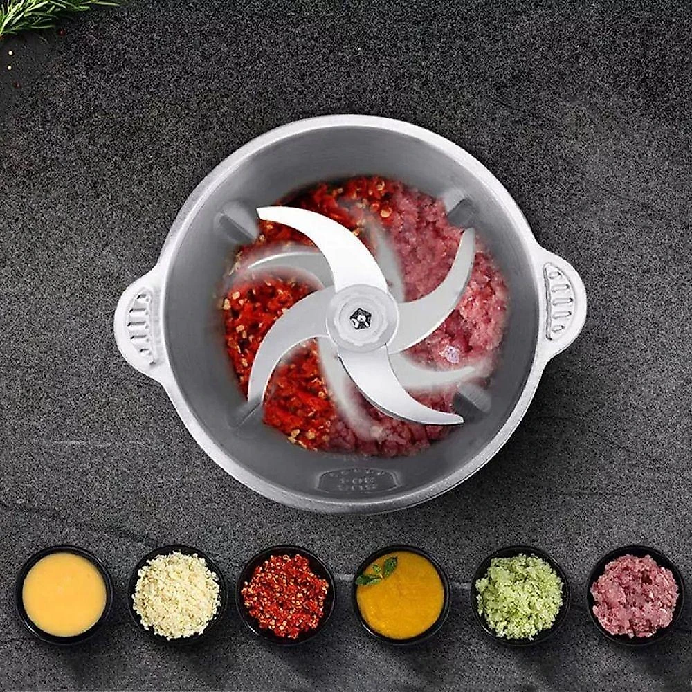 Processador Alimentos Elétrico Inox Legumes Carne 3 Litros 110V
