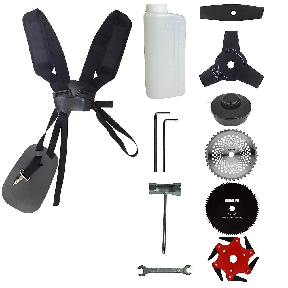 Roçadeira Tekna RL430ACN-TK 6 em 1 43CC 1.7HP com Kit para Jardim e Mato Gasolina