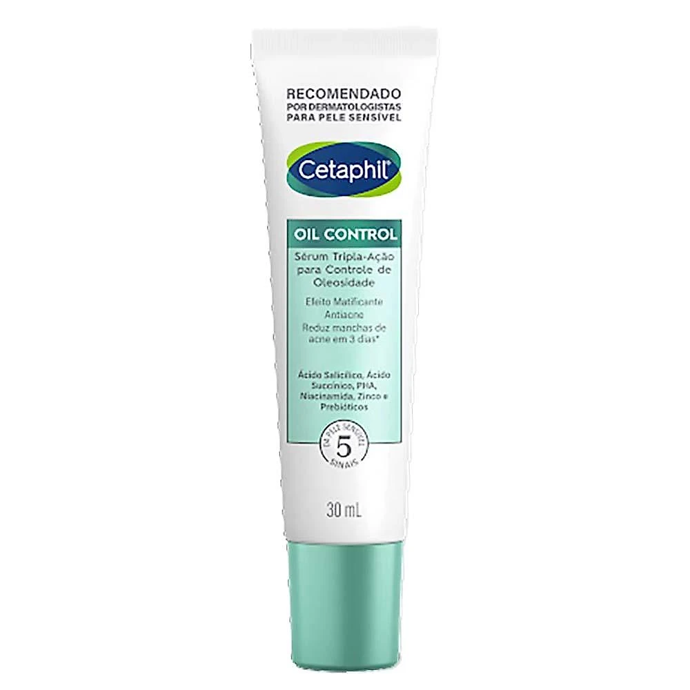 Sérum facial tripla ação cetaphil - oil control 30ml