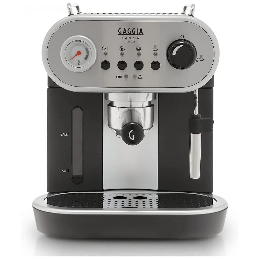 Máquina de Café Expresso 1,3 Litros Gaggia Carezza De Luxe, 110V 1425W, Prata