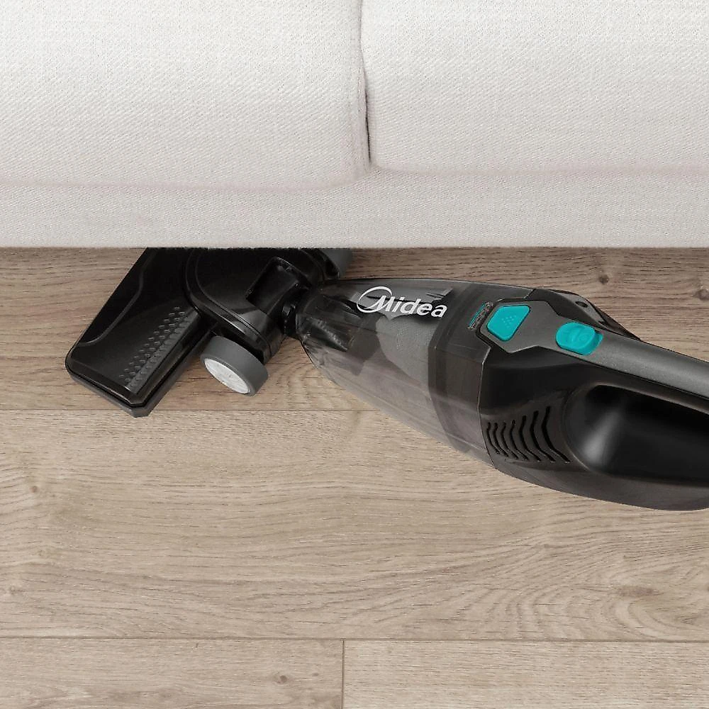 Aspirador De Pó Vertical Hands 2x1 1350W Midea Preto Com Azul 220V