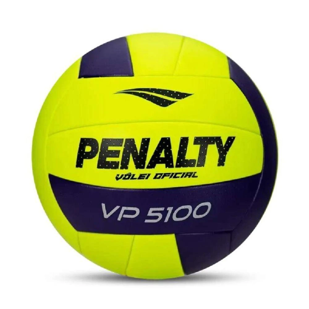 Bola de Vôlei VP5100 XXVI Toque Macio Amarelo e Roxo Penalty